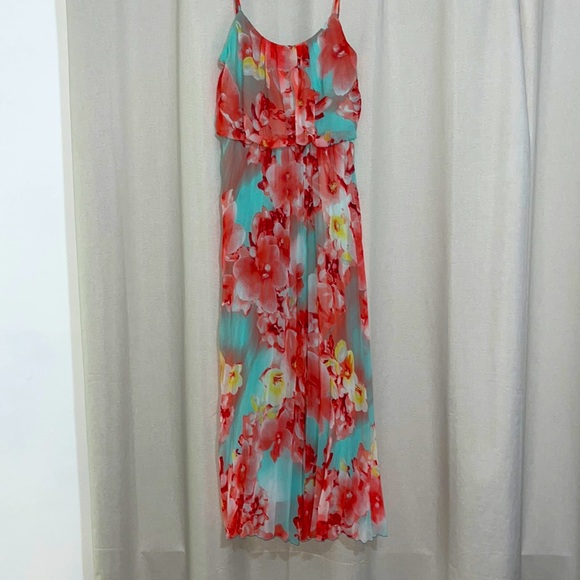 Bisou Bisou Dresses & Skirts - Women’s size 4 floral maxi dress